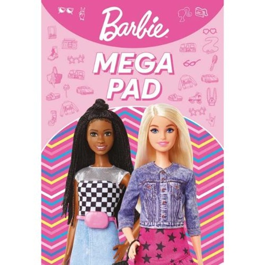 Colouring Books - Barbie Mega Pad