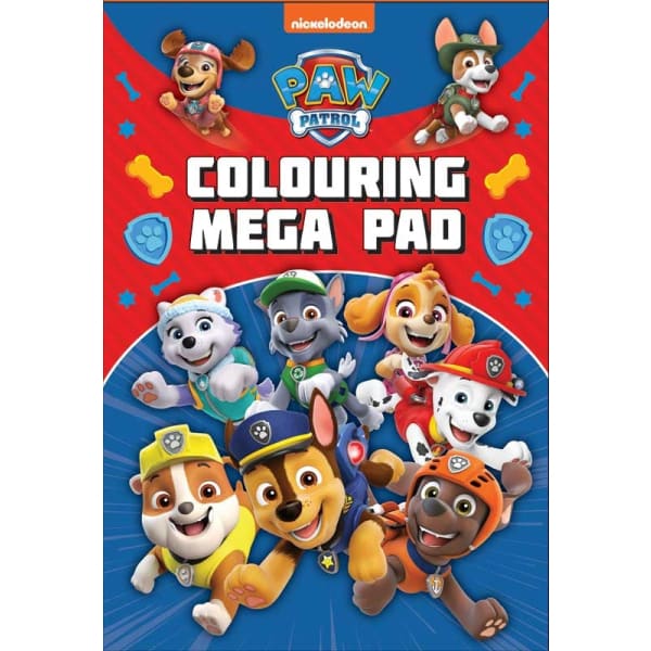 Colouring Books - Paw Patrol Mega Pad