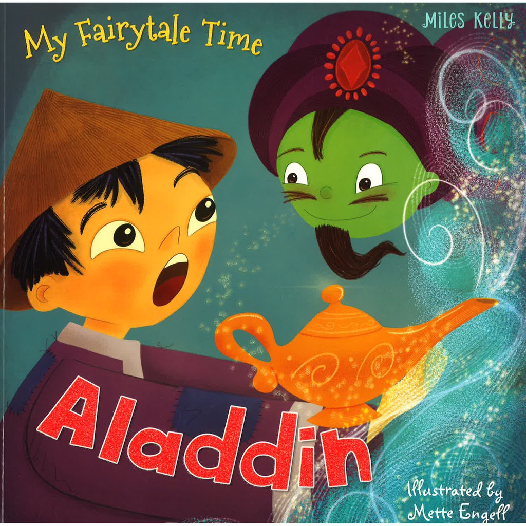 Books - My Fairytale Time Stories - (Miles Kelly) - Aladdin