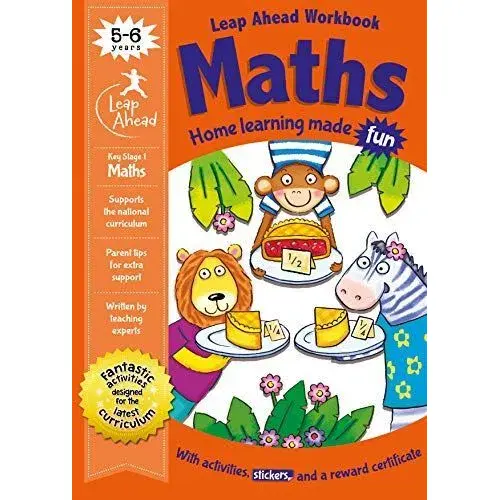 Leap Ahead Workbook - Maths - Maths Age 5-6