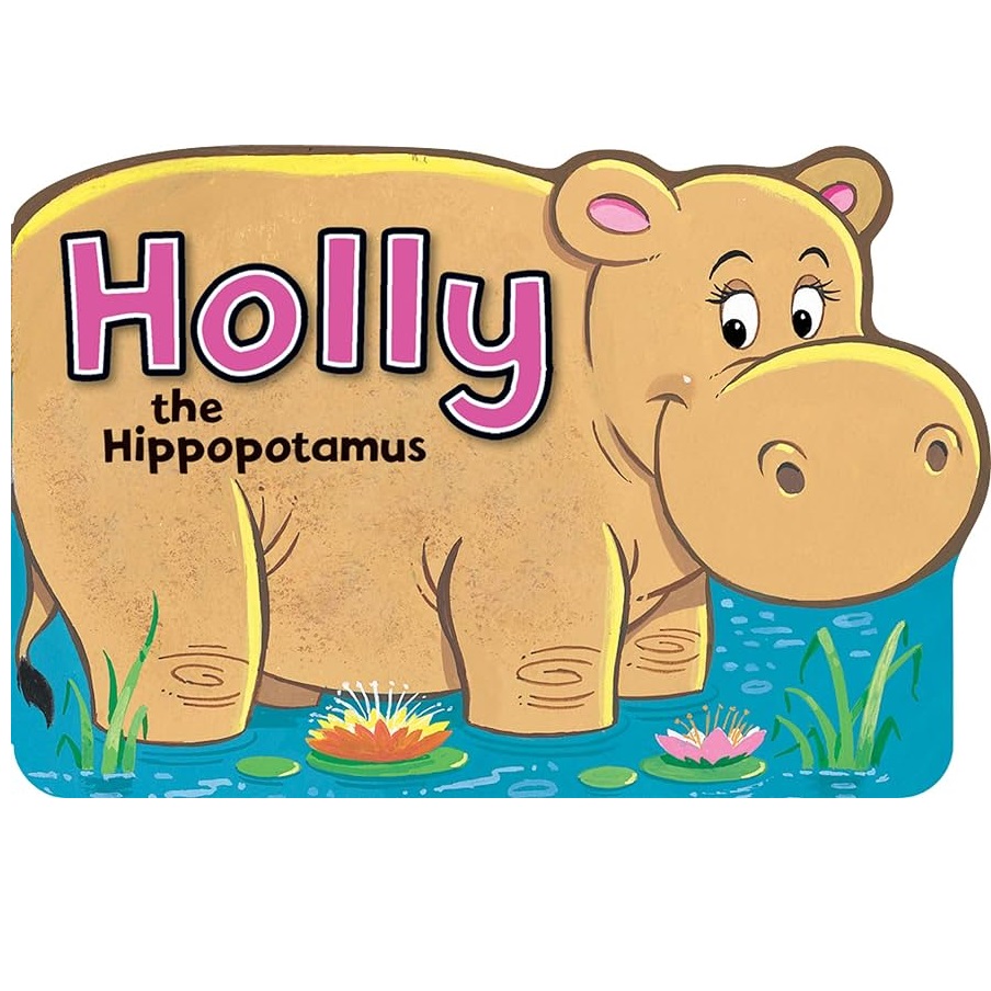 Books - Wild Animal Board Books - Holly the Hippopotamus