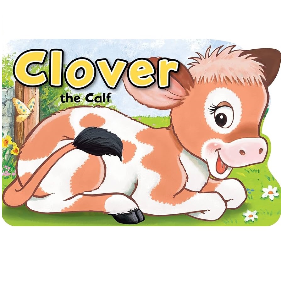 Books - Farm Animal Board Books - Clover the Calf