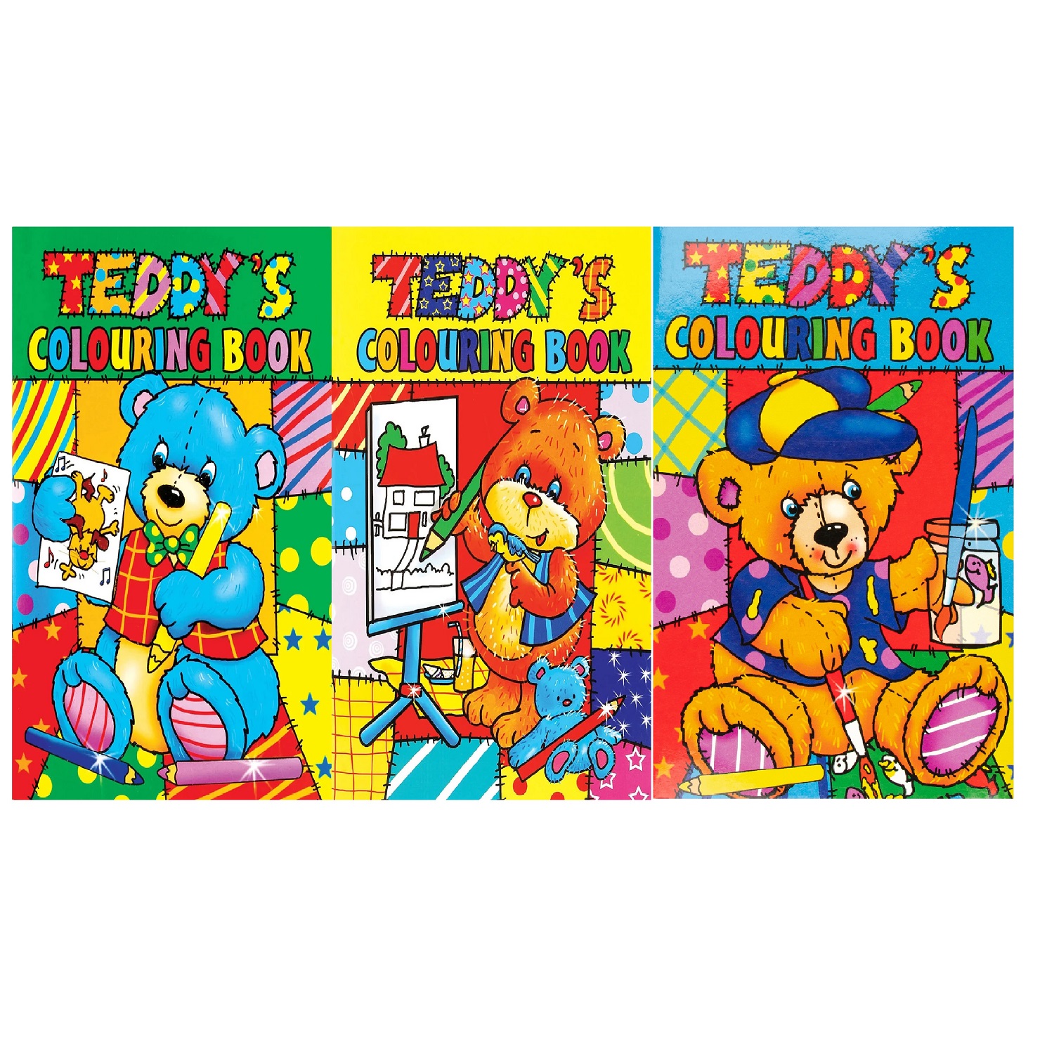Colouring Books - Teddy's Colouring Book