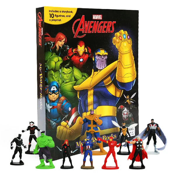 Books - My Busy Books - Storybooks + Figurines - Marvel Avengers