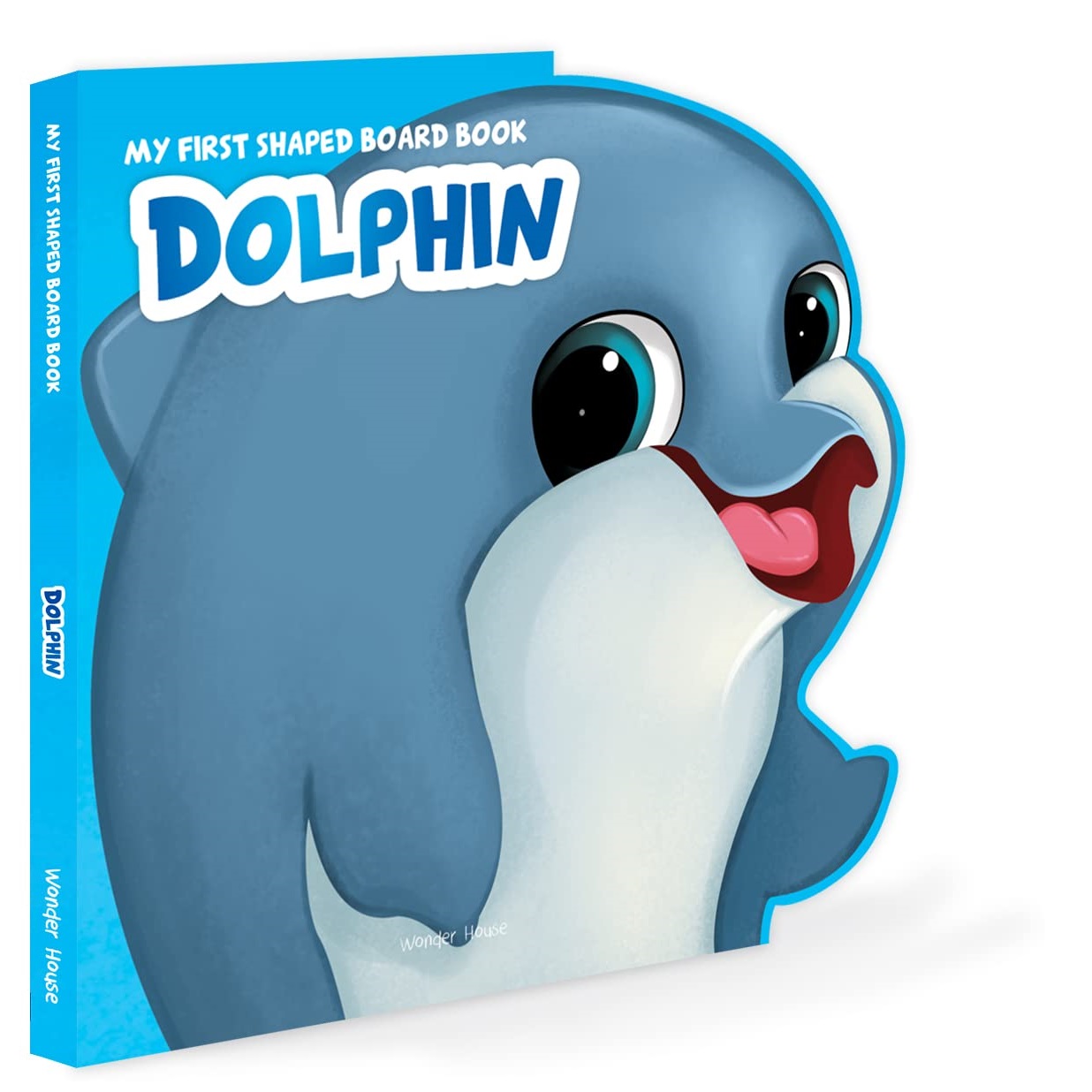 Books - My First Shaped Board Book Animals - Dolphin