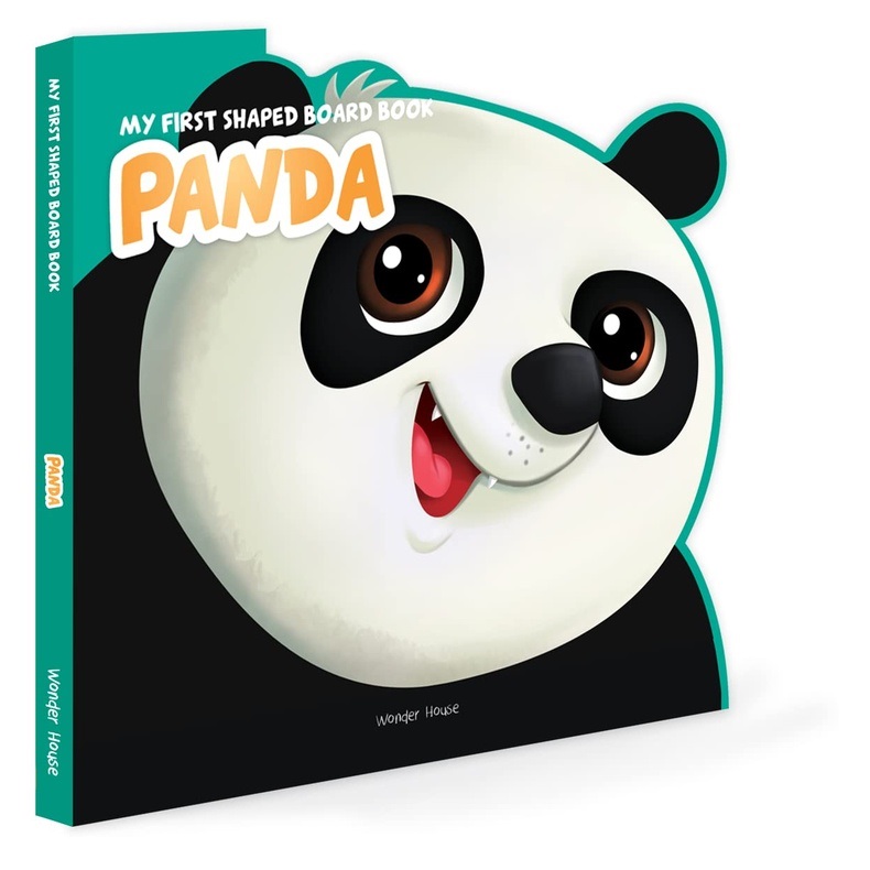 Books - My First Shaped Board Book Animals - Panda