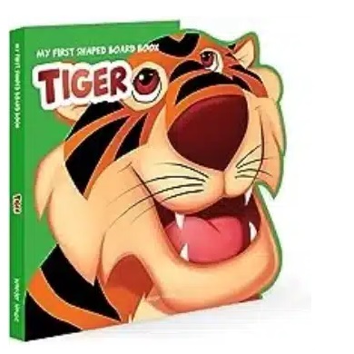 Books - My First Shaped Board Book Animals - Tiger