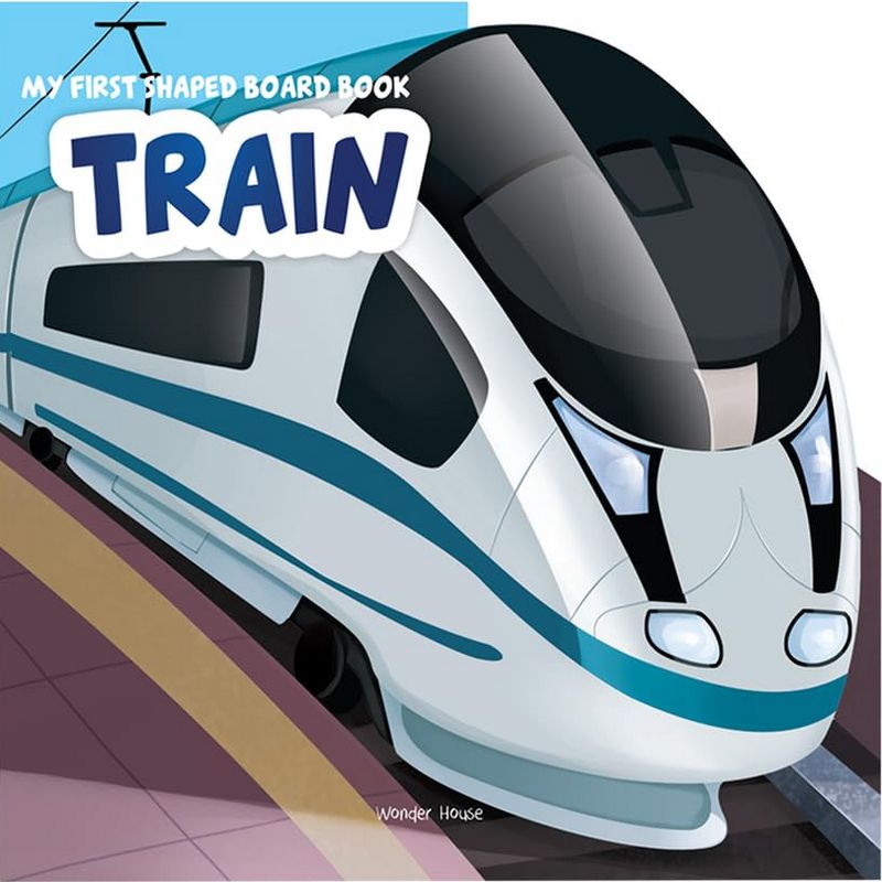 Books - My First Shaped Board Book Vehicles - Train