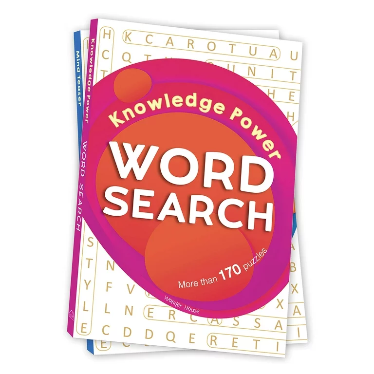 Activity Books - Wordsearch Books - (Wonder House) - Knowledge Power