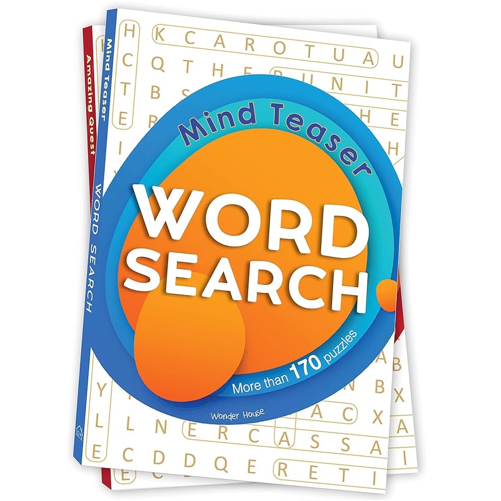 Activity Books - Wordsearch Books - (Wonder House) - Mind Teaser