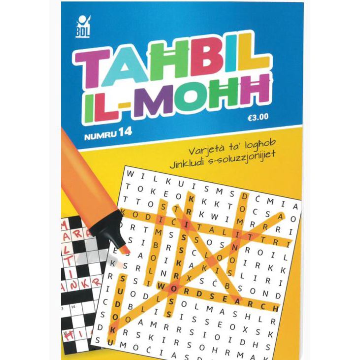 Activity Books - Taħbil Il-Moħħ - Numru 14