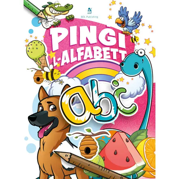Colouring Books - Pinġi l-Alfabett