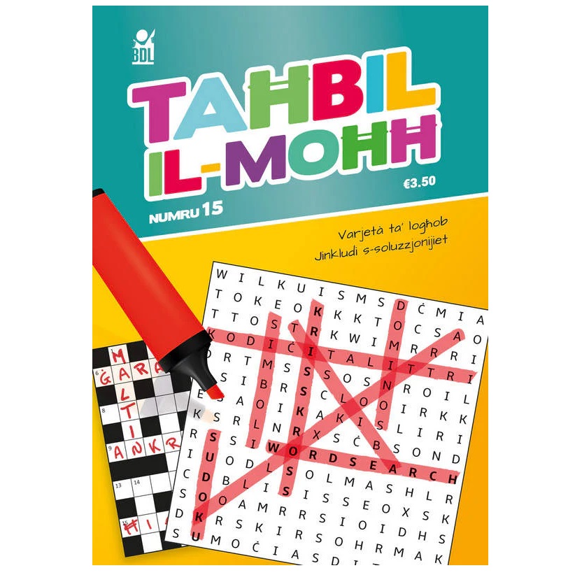 Activity Books - Taħbil Il-Moħħ - Numru 15