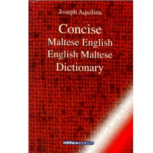 Dictionary - Concise Maltese to English Dictionary