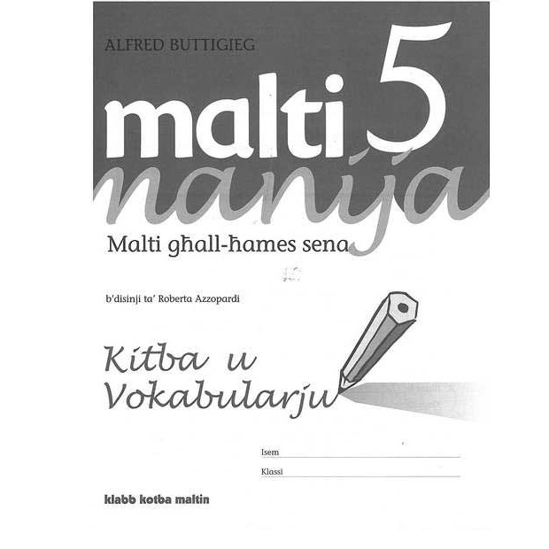 Malti Manija 1-6 - Malti Manija 5 Kitba u Vokabularju