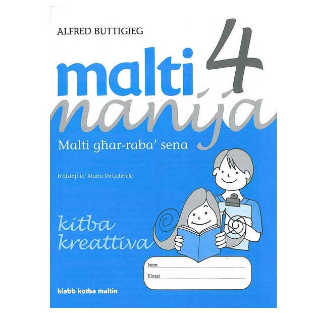 Malti Manija 1-6 - Malti Manija 4 Kitba Kreattiva