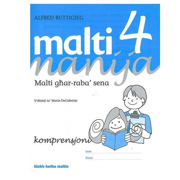 Malti Manija 1-6 - Malti Manija 4 Komprensjoni