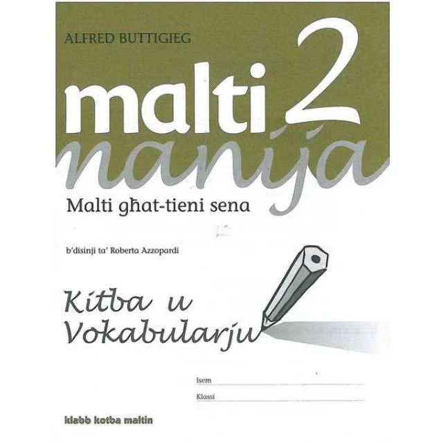 Malti Manija 1-6 - Malti Manija 2 Kitba u Vokabularju