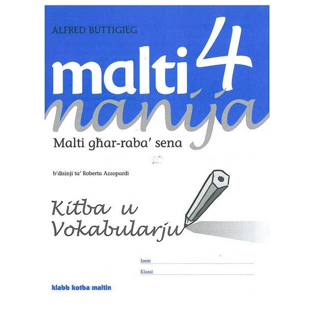 Malti Manija 1-6 - Malti Manija 4 Kitba u Vokabularju