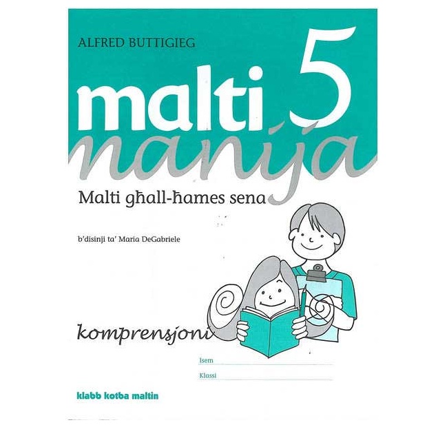 Malti Manija 1-6 - Malti Manija 5 Komprensjoni