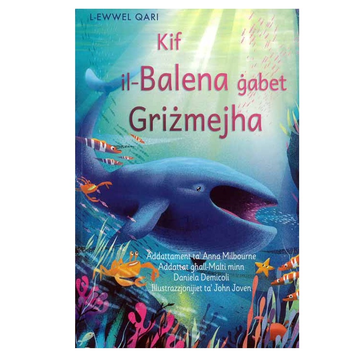 Books - L-Ewwel Qari – (BDL) - Kif Il-Balena Gabet Grizmejha