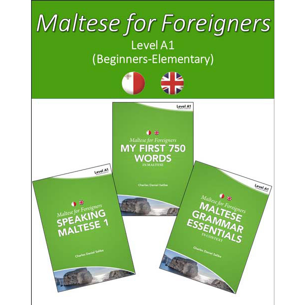 Maltese for Foreigners Level A1 Beginners-Elementary - My First 750 Words