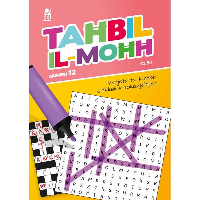 Activity Books - Taħbil Il-Moħħ - Numru 12