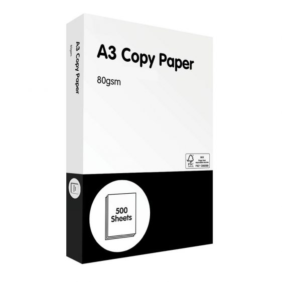 Printer Paper - Pack of 80gsm A3 Printer Paper