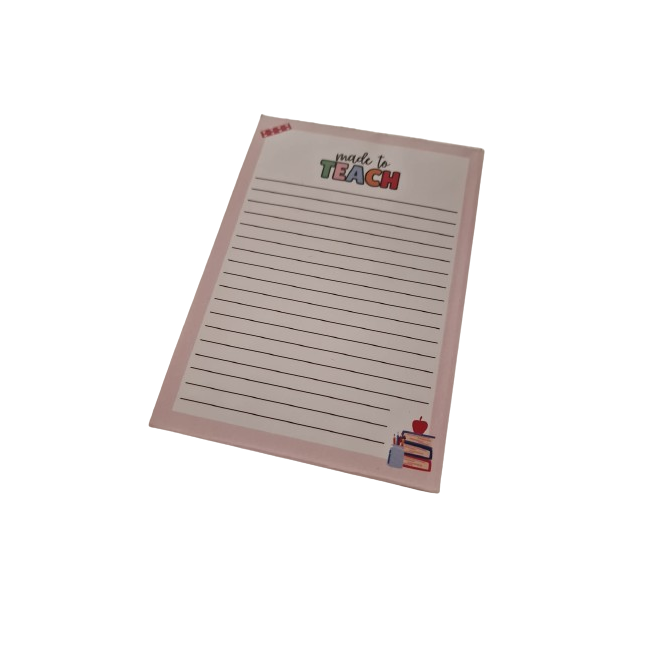 Notebooks - A6 Teacher Notepad