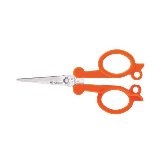 Scissors - Folding Mini Scissors - (Kangaro) - Brown