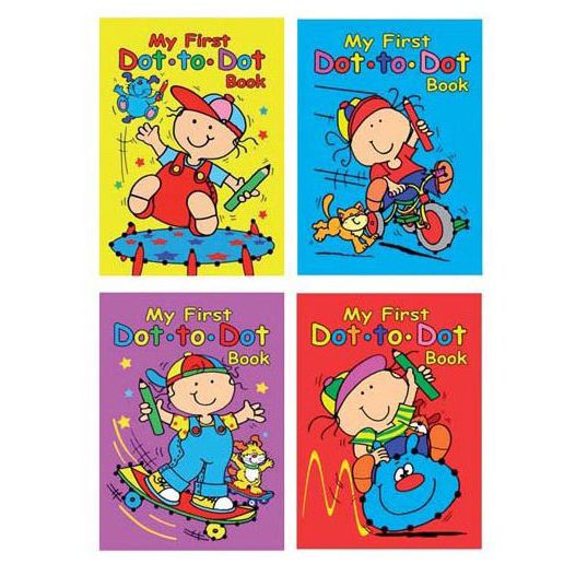 Activity Books - My First Dot-to-Dot Book - Red