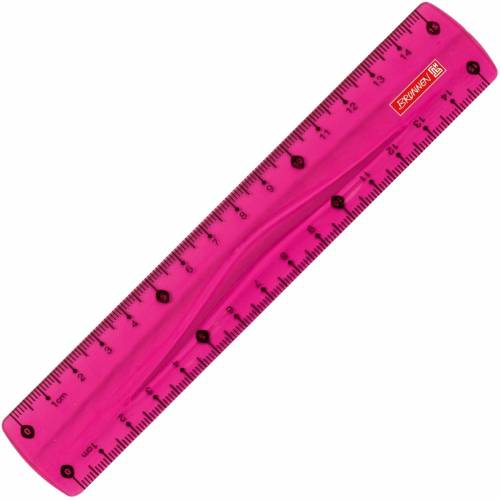 Rulers - Coloured Plastic Rulers 15cm - (Brunnen)