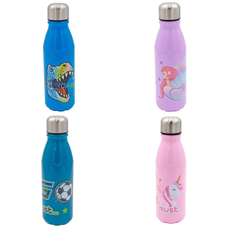 Bottles - 540ml Stainless Steel Bottle - (Must) - Unicorn