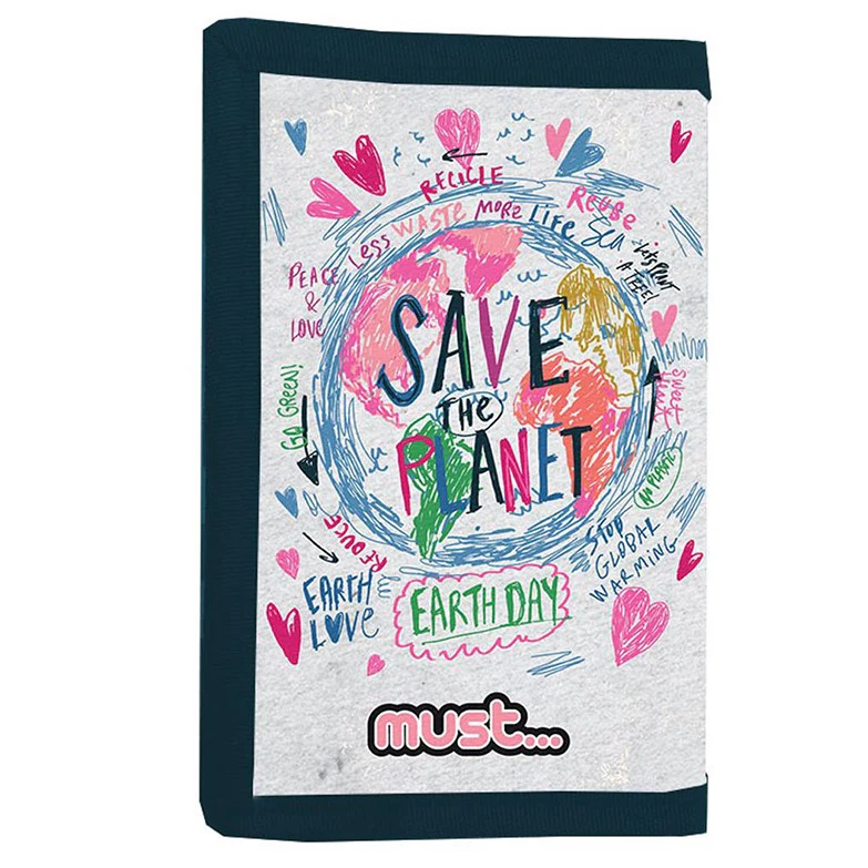 Wallet - Wallets with Designs - (Must) - Save the Planet
