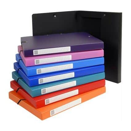 BULK DISCOUNT: Box with 8 Soft Box Files 25mm (Exacompta)