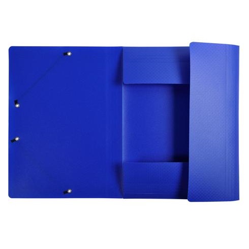 Folders – A4 Plastic Folder with Black Elastic Closure – (Exacompta)