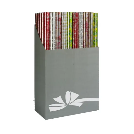 Covering - Christmas Transparent Wrapping Paper Roll 70cm x 2m - Gold Butterflies