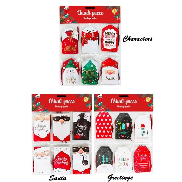 Christmas Gift Tags 24pc - Characters