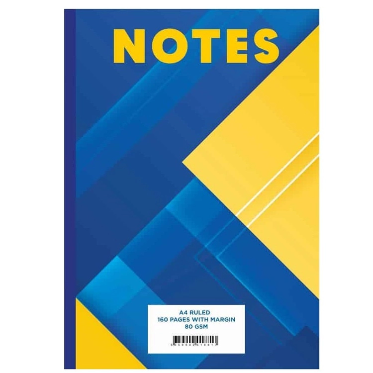 Refill Pad - A4 Lined Heat Bound Pad - Pack of 5 (Notes)