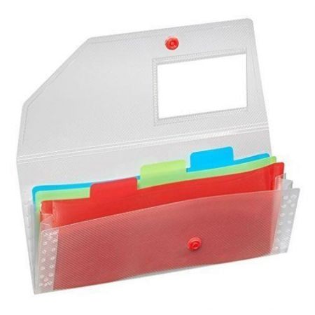 Folders - DL size Organiser with compartments - (Snopake)