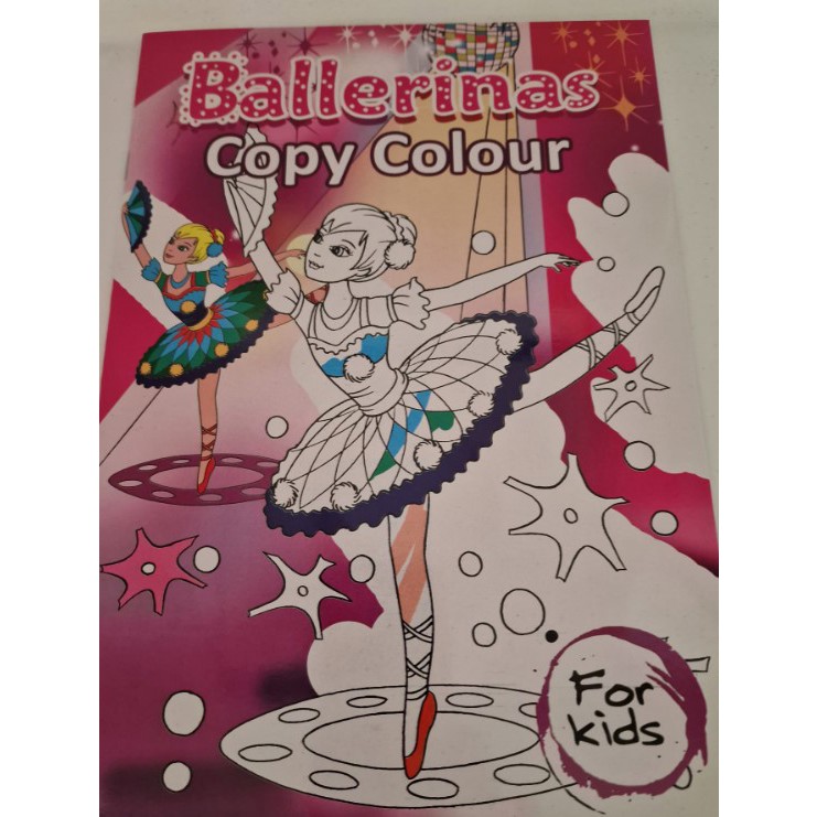 Colouring Books - Copy Colouring Book - (Richard) - Ballerina