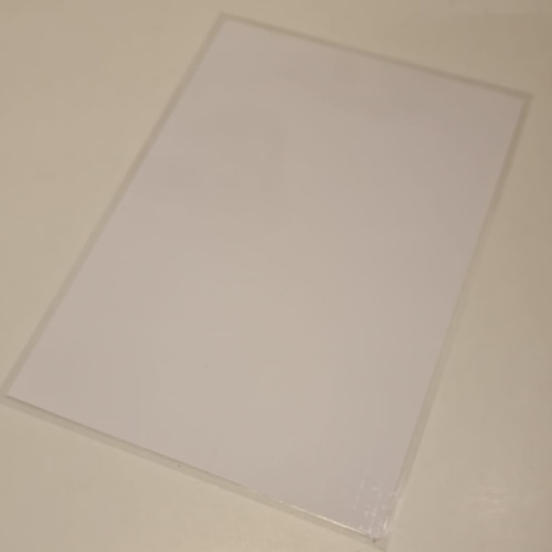 Whiteboards - Laminated A4 White Cardboard