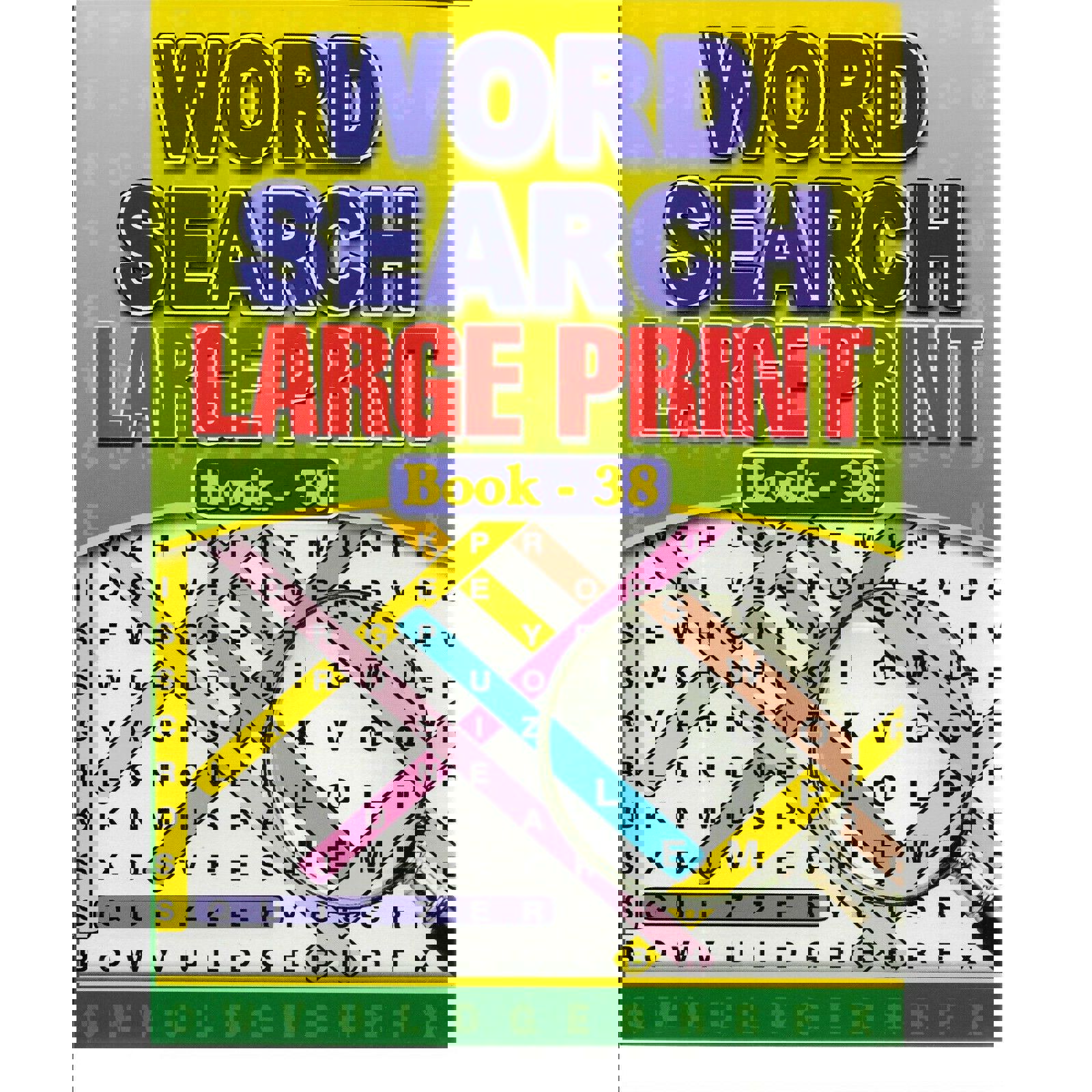 Activity Books - Wordsearch Large Print - Book 38