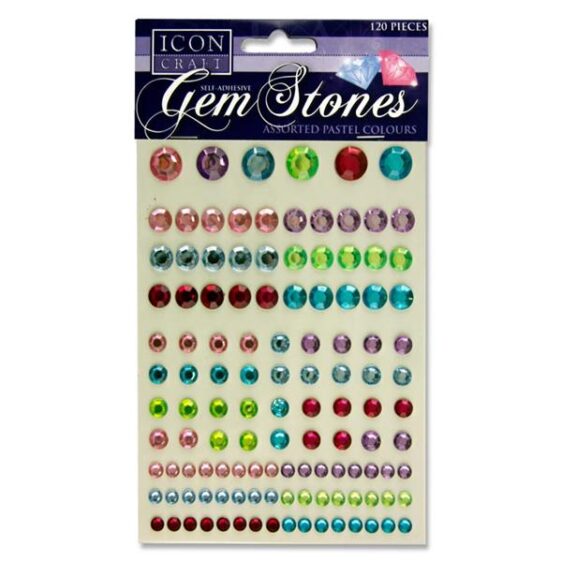Crafts - Self Adhesive Gem Stones - (Icon Craft)