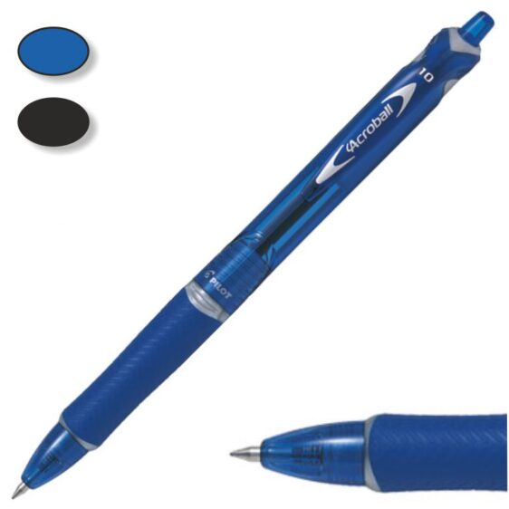 Pens - Acroball Pure Grip Retractable Ballpoint Pen - (Pilot)