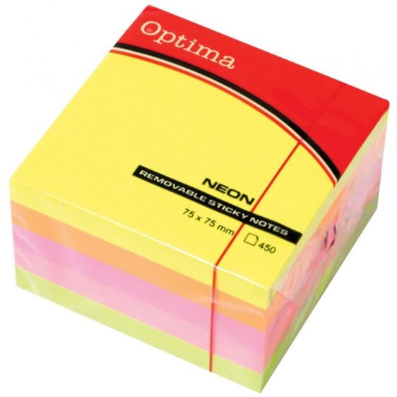 Sticky Notes - Self-Adhesive Sticky Notes - (Optima)
