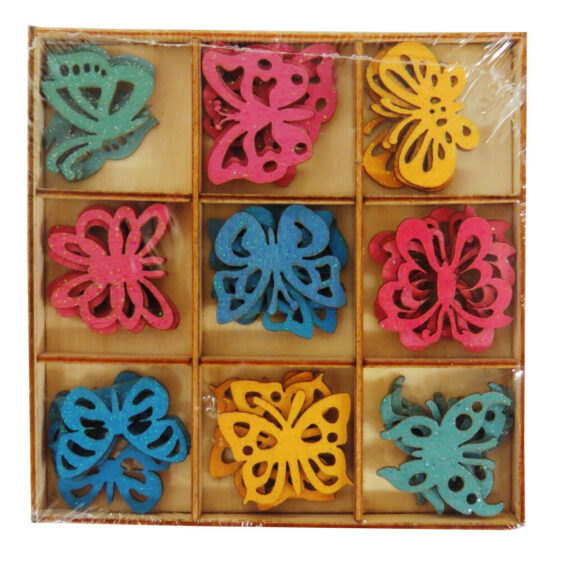 Crafts - Wooden Embellishments - (Craft Sensations) - Butterflies