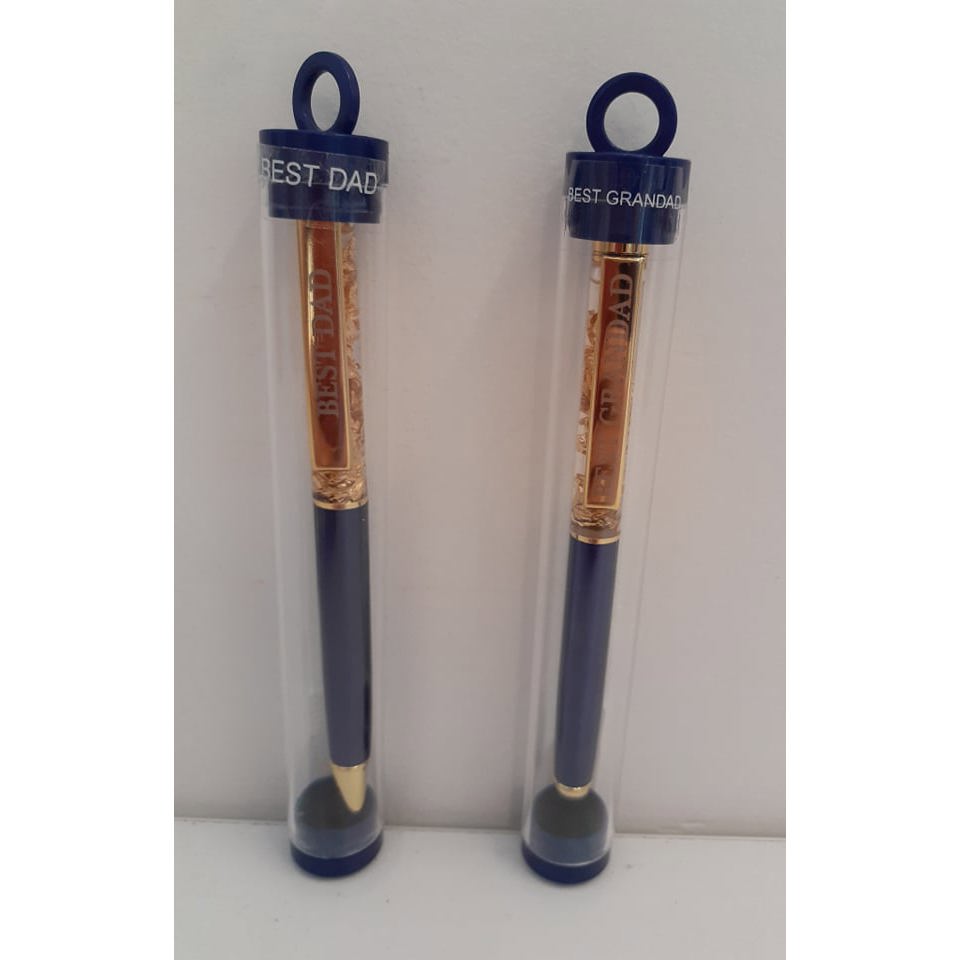 Pens - Pens with Gold Flakes - Father's Day Greetings