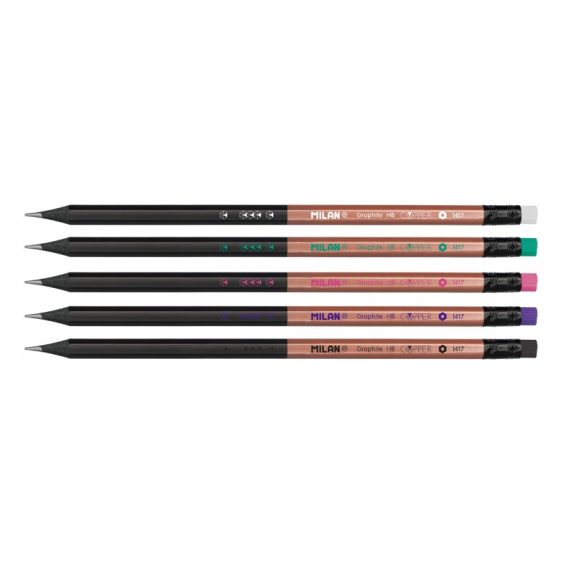Pencils - HB Copper Edition Pencils - (Milan)