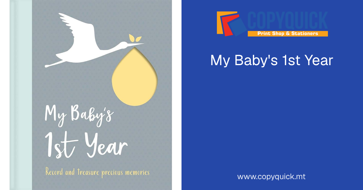 My Baby's 1st Year | CopyQuick